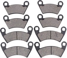 Front And Rear Brake Pads For Ranger 500 570 700 800 Xp Rzr 900