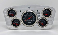 1933 1934 Ford Car 5 Gauge Dash Cluster Black
