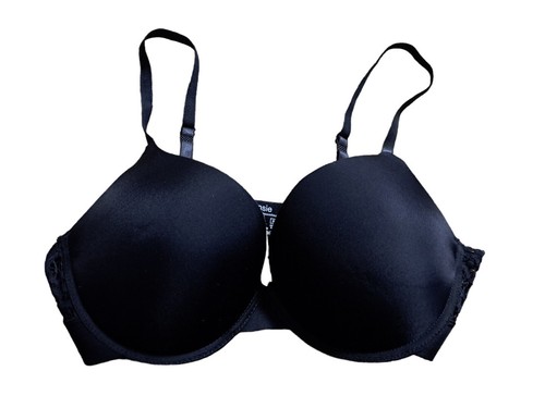 Kensie Size 38 C Black Padded Bra With Underwire/Adjustable Straps New No Tags