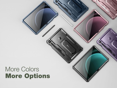 Dexnor for Samsung Galaxy Tab S9 FE Case Built-in Screen Protector and Kickstand - Picture 36 of 83