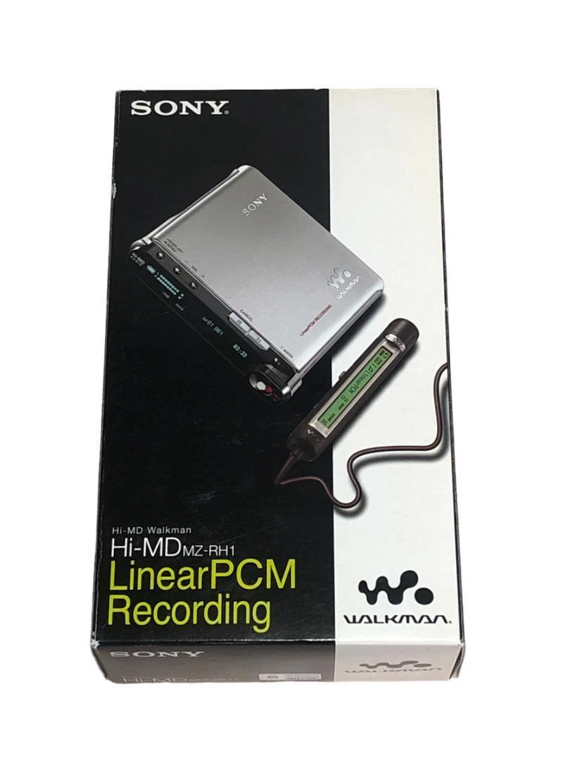 Sony MZ-RH1 S Hi-MD Walkman MiniDisc MP3 Digital Music Player