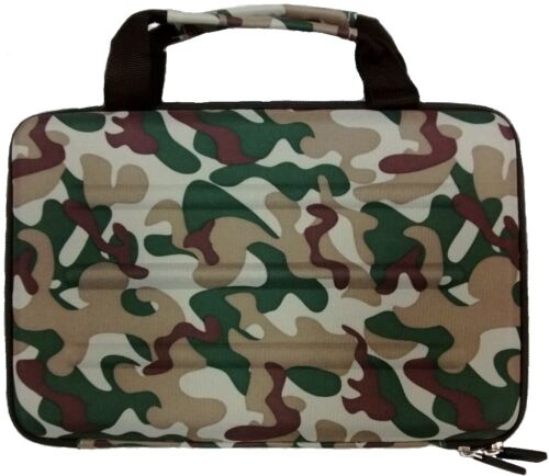 CAMO EVA Style Hard Shell Zipper Travel Case for Tablet, Small Laptop, iPad !!! - Picture 1 of 5