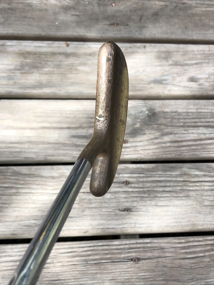 RH Titleist Acushnet Bronze Brass Bulls Eye La Femme Putter John Rueter - Image 4 of 4