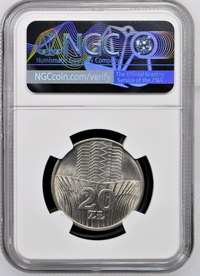 Poland 20 Zloty 1974 NGC MS 66 UNC Copper - Nickel | eBay