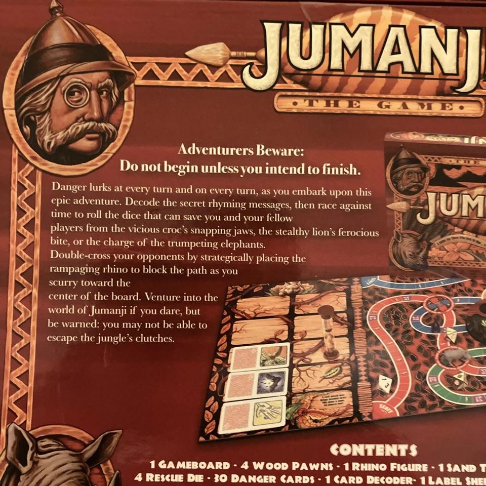 New Jumanji Original Board Game - Image 2 of 4