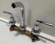 WALL MOUNTED 3 HOLE BASIN MIXER IN CHROME