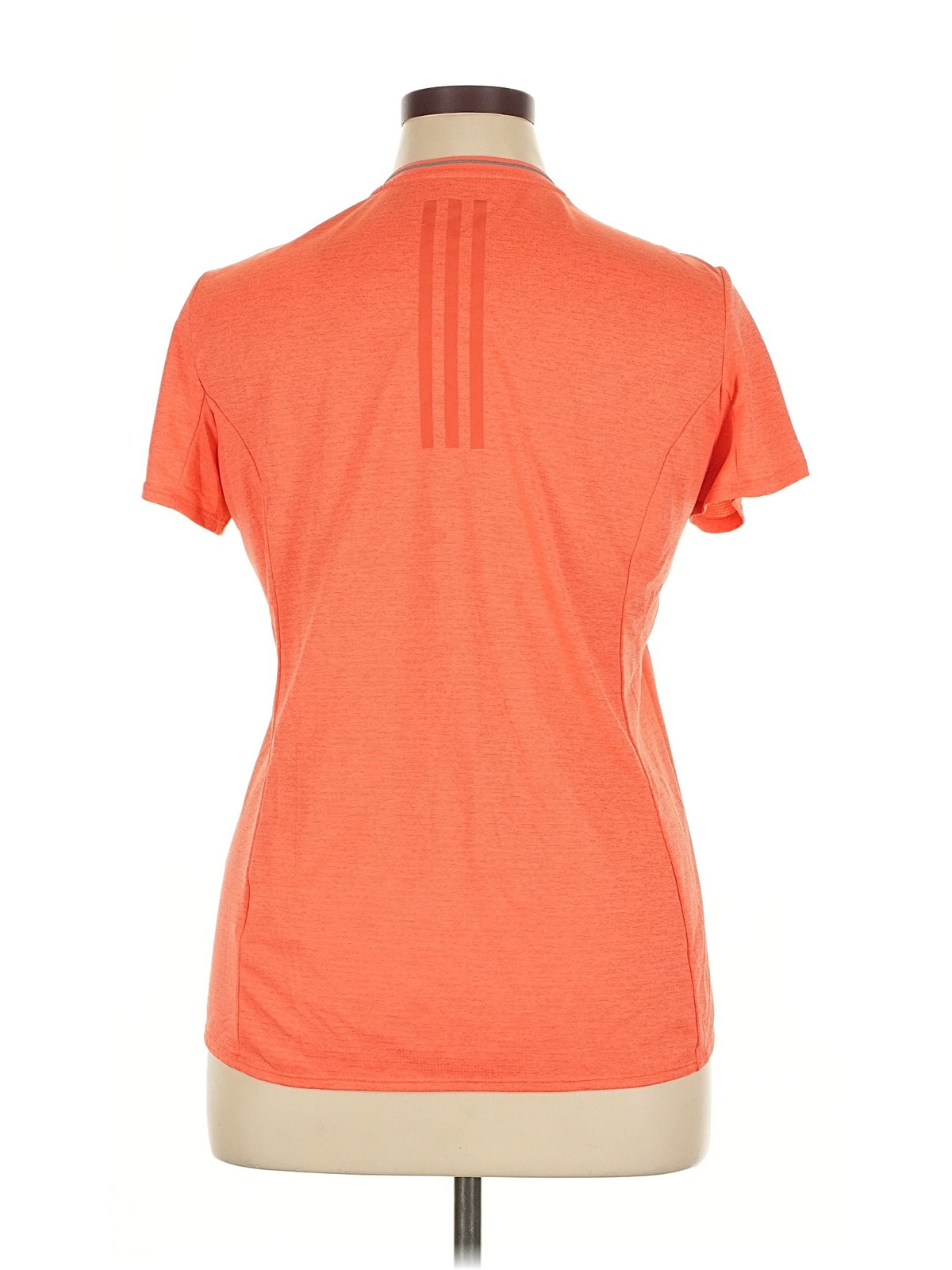 Adidas Women Orange Active T-Shirt XL thumbnail 2