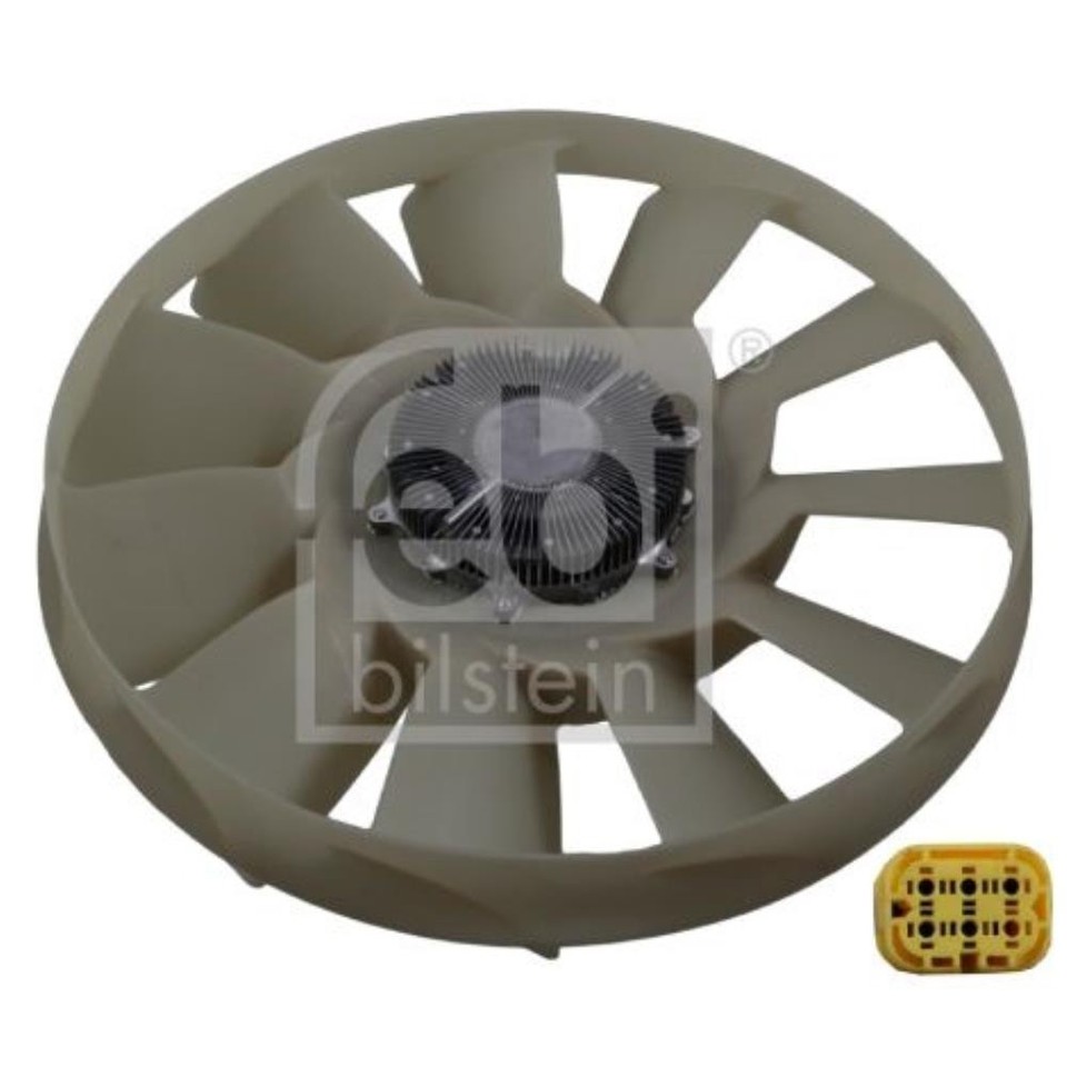 Febi 47561 Valvola Raffreddamento Motore - Con Guarnizione, In Plastica Nera - Foto 4