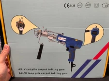 AK-V Cut and Loop Tufting Gun