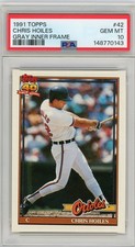 1991 Topps Chris Hoiles #42