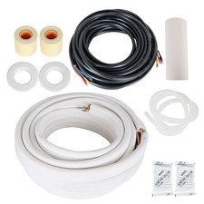 Install Kit For Mini Split Heat Pump Systems 1/4" - 3/8" Dia. 50 Feet New
