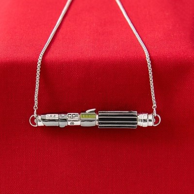 Star Wars X RockLove NEW 'Lightsaber Workshop' Darth Vader Lightsaber Necklace