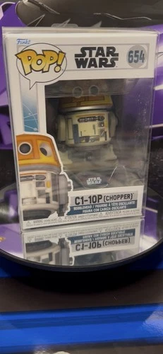 Funko POP! Star Wars C1-10P #654 Chopper - Vinyl Figure w/Protector