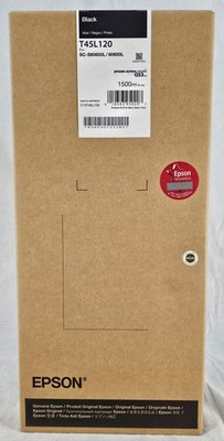 GENUINE Epson GS3 Black Ink 1500ml T45L120 for SC-S60600L 80600L Printer