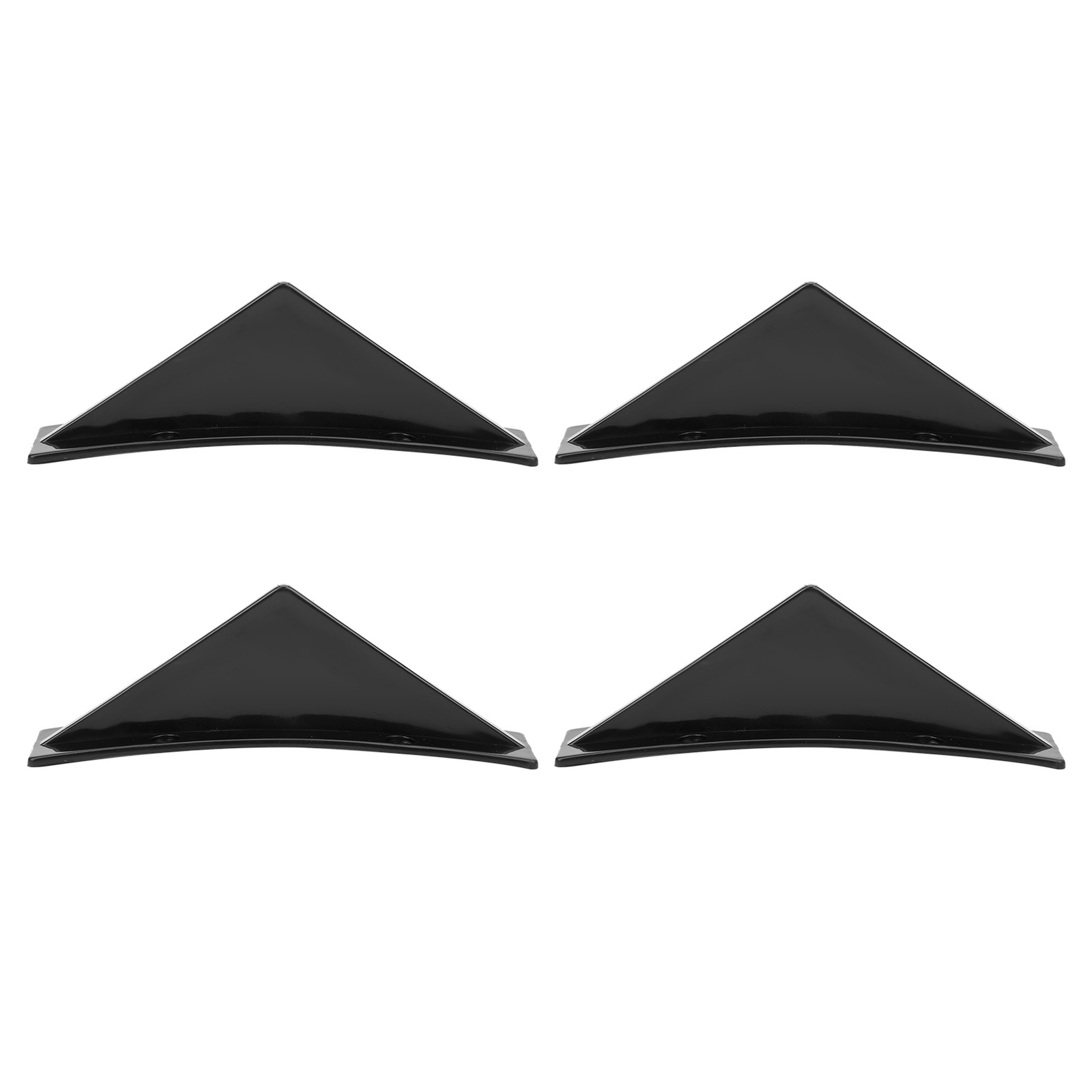 4pcs Rear Bumper Spoiler Kit Splitter With Screw Diffuser Automobile Accesso BAJ