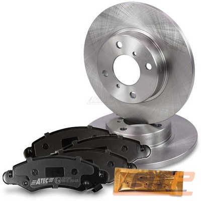 BREMSSCHEIBEN VOLL Ø247 + BREMSBELÄGE VORNE FÜR SUZUKI WAGON R R+ 1.3 BIS 03