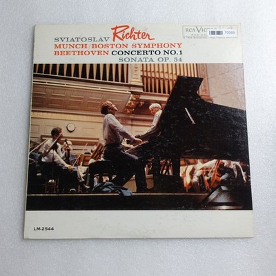 Sviatoslav Richter Concerto No. 1 Sonata Op. 54 LP Vinyl Album Record Classical