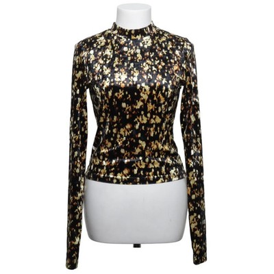 & Other Stories, Top, Größe: 38, Schwarz/Mehrfarbig, Polyester/Elasthan #Hwg
