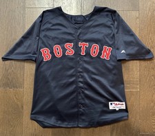 Majestic Boston Red Sox #2 Jacoby Ellsbury Baseball Jersey Navy Size 48 NWOT