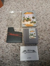 NES Jackal complete in box with manual, cleaned, tested, ! With Box Protector!!