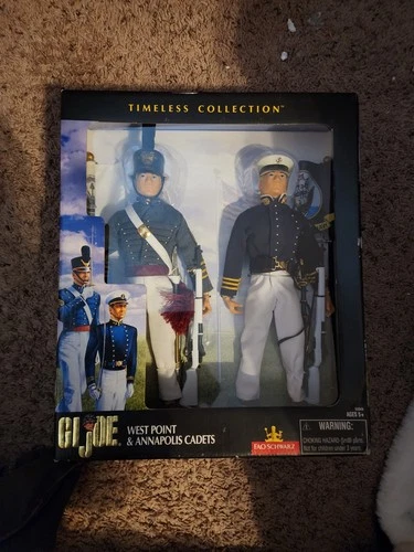 GI Joe Timeless Collection WEST POINT & ANNAPOLIS CADETS Set 2001 Hasbro New