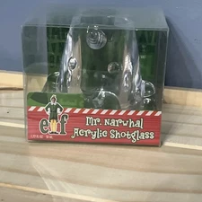 Elf Mr. Narwhal Acrylic Shot Glass by ICUP New in Package