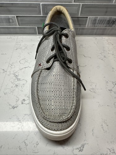HOOEY by Twisted X Herren Eco TWX antibakterielle Freizeitschuhe Größe 9,5 M grau & hellbraun - Bild 14 von 20