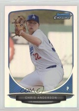 2013 Bowman Draft Draft Picks Chrome Refractor Chris Anderson #BDPP14 fm0