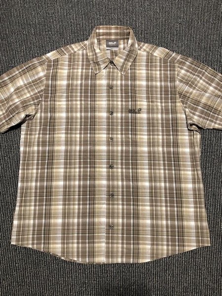 Men Jack Wolfskin T-Shirt Brown 36 / S / 44