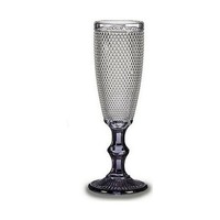 Champagnerglas Vivalto Durchsichtig Anthrazit Glas 185 Ml