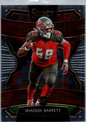 Shaquil Barrett #56 2019 Panini Select Tampa Bay Buccaneers