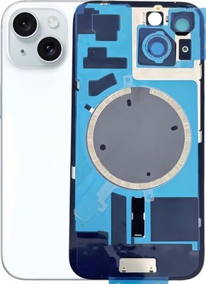Back Glass For iPhone 14, 15, 16 Series with Metal or Magnet or NFC US Shipping