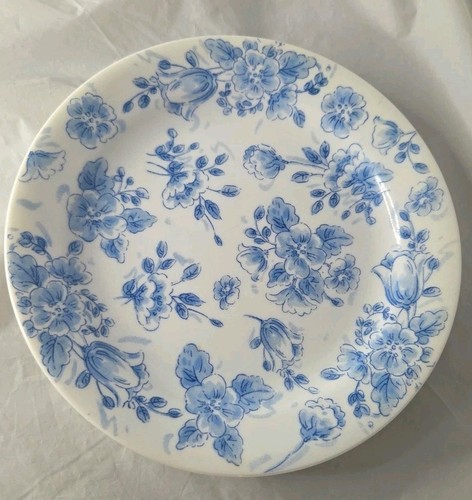 4 Corelle “Vintage Blue” Salad Dessert Plates- White With Blue Floral 7" Used - Picture 5 of 14