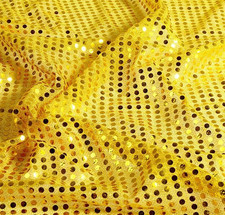 YYCRAFR Faux Sequin 3Mm Knit Fabric Shiny Dot Confetti for Sewing Costumes App