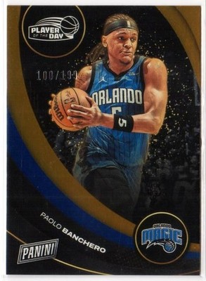 2024-25 Panini Player of the Day Orange /199 Paolo Banchero #36