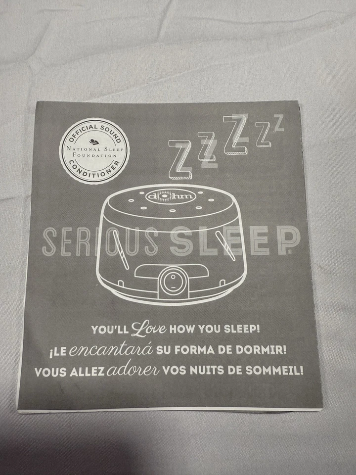 Máquina de ruido blanco Marpac Dohm 2 velocidades sonido para dormir EE. UU. Foto 4 de 4