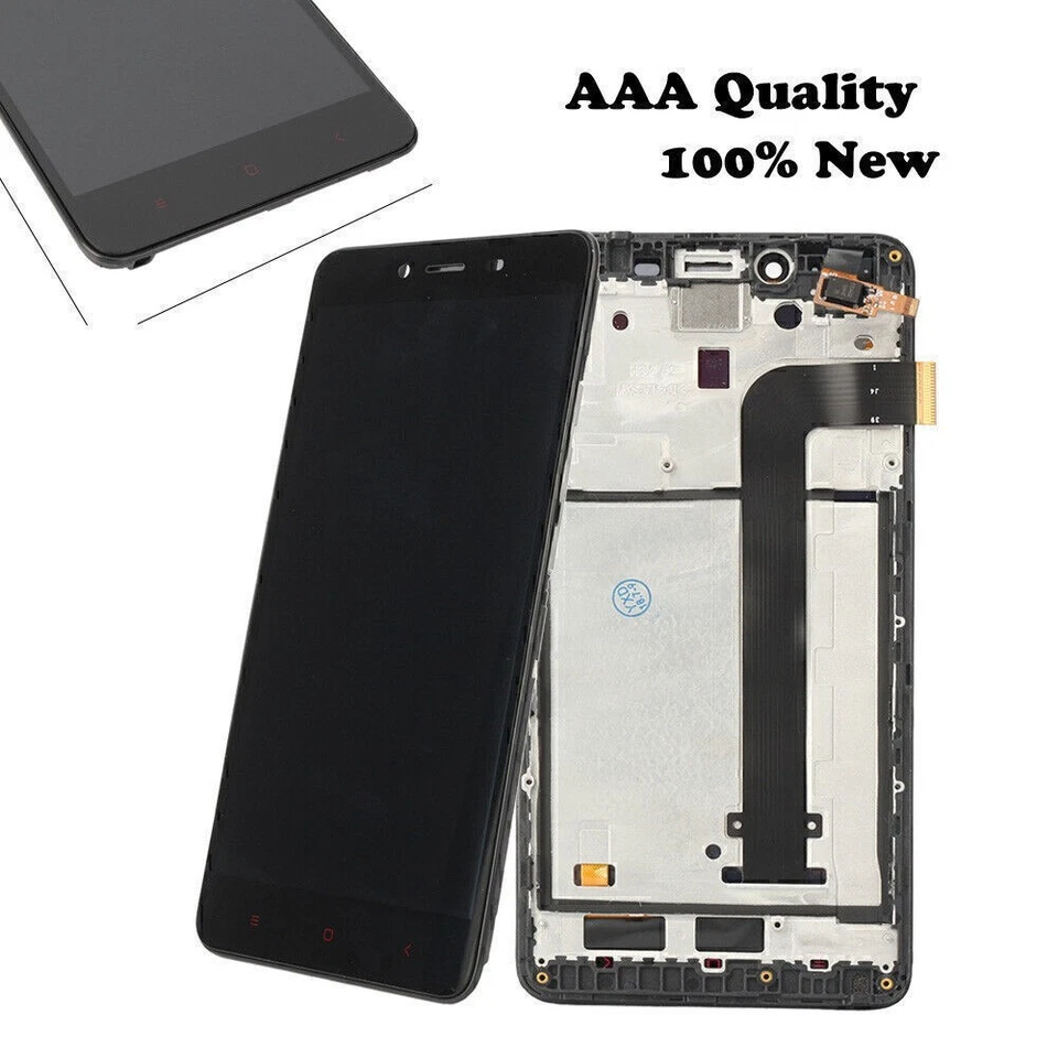 LCD Display Touch Screen Digitizer Assembly Frame Fits Xiaomi Redmi Note 2Repair - Image 2 of 4