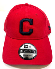 Cleveland Indians NE MLB Core Classic Low Profile Adjustable Hat~Red