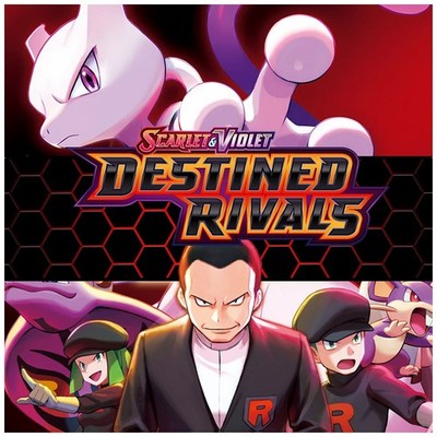POKÉMON TCG DESTINED RIVALS SINGLES 1-182 - FINISH MASTER SET! SV10 PICK CARDS!