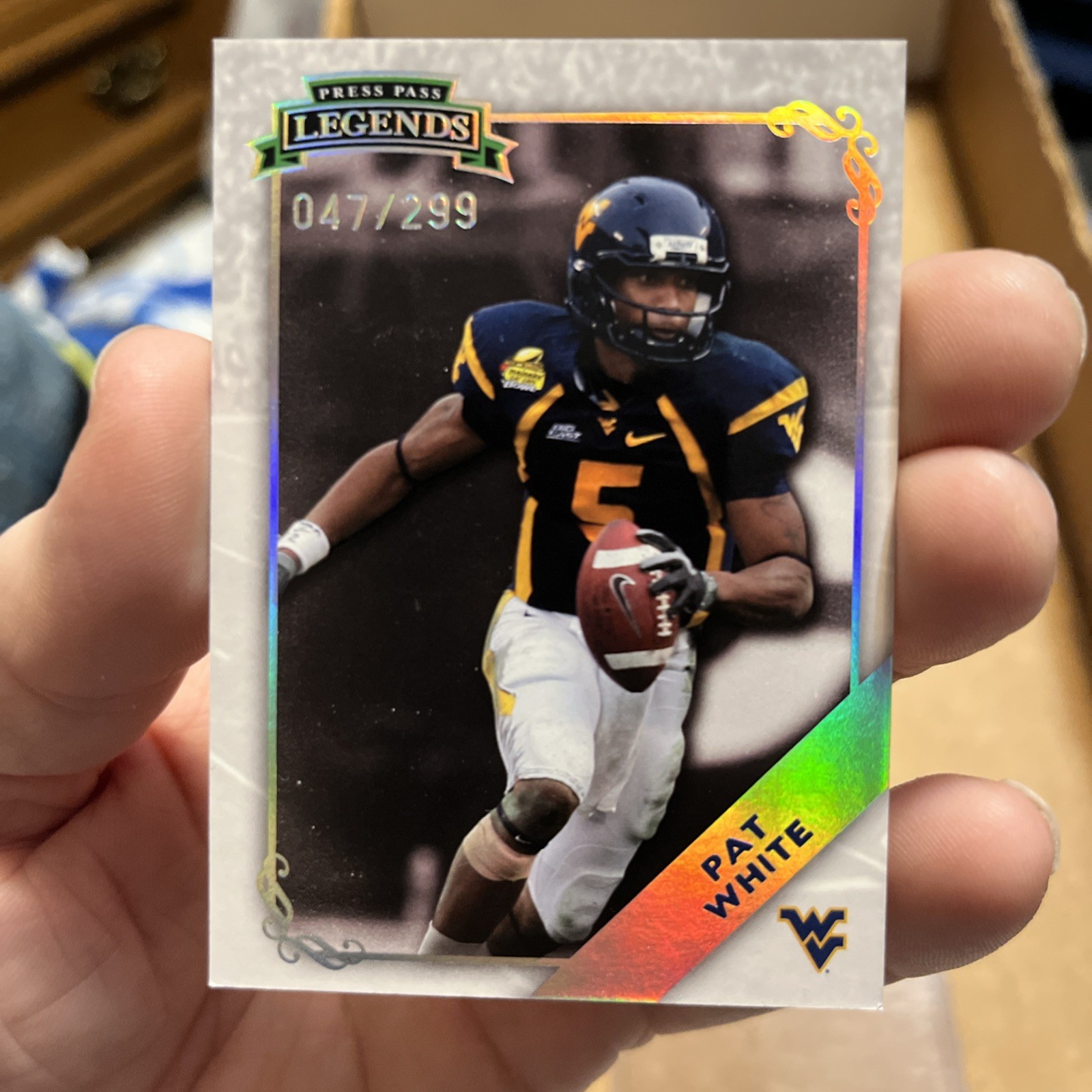 Donald Brown Press Pass #60 Base