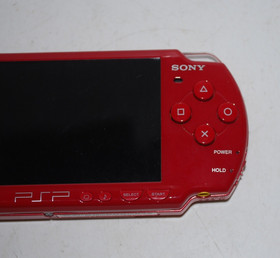 Sony PlayStation Portable PSP-2001 God of War Edition Red &ndash; No Battery &ndash; Unit