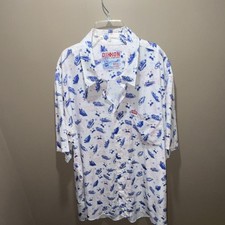 Men?s Dixxon 2xl Motor Boatin Short Sleeved Button Up Shirt