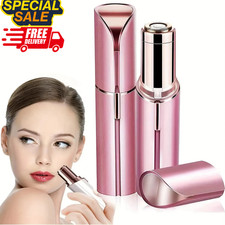 Portable Electric Facial Hair Remover for Women Painless Eyebrow Nose Trimmer