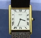 Seiko 2620-5040 Vintage Men's Tank Watch With Original Band and New Battery