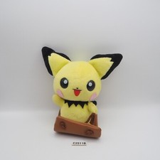 Pichu C2511B Pokemon Sledding Banpresto 6" Plush 2001 Toy Doll Japan
