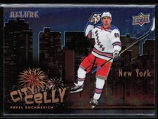 2020-21 UD Allure City celly Pavel Buchnevich #CC-9 H2R2B