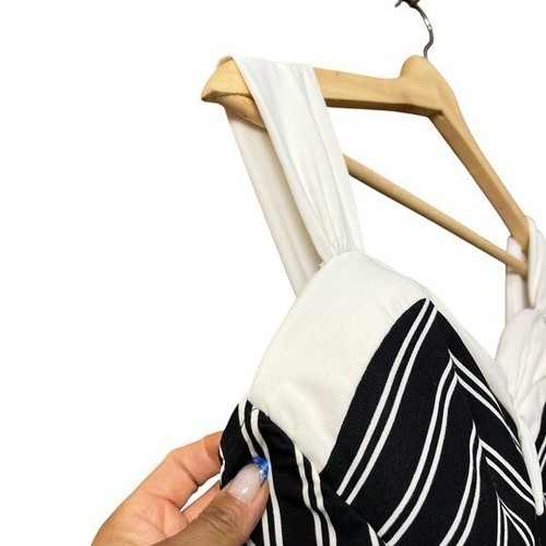 Traje de baño Miraclesuit a rayas Cenicienta de una pieza con aros talla 16 - Imagen 10 de 12