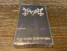 Mayhem "De Mysteries Dom Sathanas" Cassette, Back on Black, 2022 