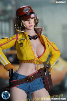 Super Duck Cindy Sexy Mechanic 1/6th Action Figure Collectibles