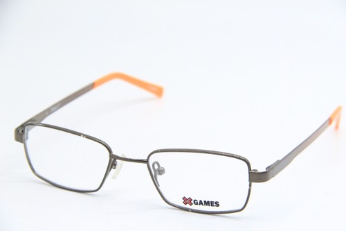 X GAMES TWIST 210 GUNMETAL ORANGE AUTHENTIC FRAMES EYEGLASSES 46-17